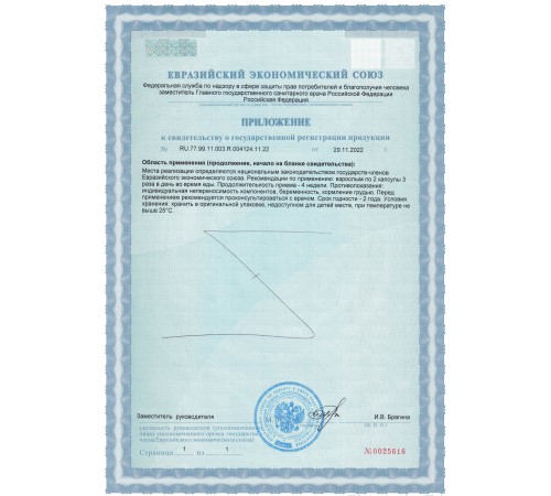 БОЛЕТУС, 60 капсул