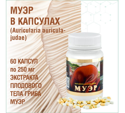 МУЭР, 60 КАПСУЛ
