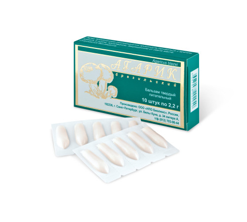 АГАРИК СВЕЧИ, 10 ШТ