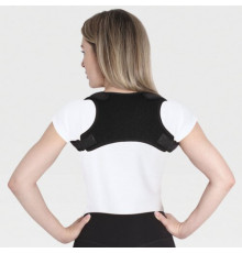 Корсет ортопедический (реклинатор), универсальный, черный, 48-110 см